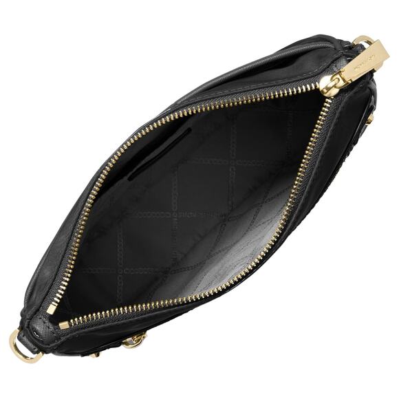 NWT Michael Kors Jet Set Charm Lg Crossbody Black - Picture 4 of 5